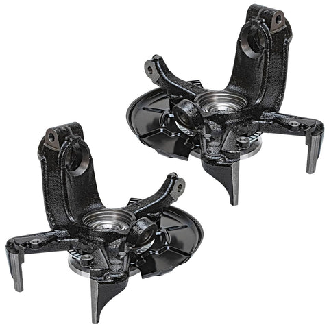 Front 2 Piece Steering Knuckles With Wheel Hub Bearing Assembly For Volkswagen Beetle Golf Jetta Replacement Kit