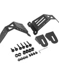 Dual A Pillar LED Pods Off Road Mounting Brackets Set For Wrangler JL And JK No Drill Easy Bolt On Brackets Pack Of 2 with bolts