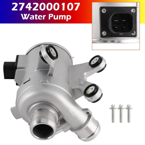Coolant Water Pump For Mercedes Benz C Class E Class Glc Sl Slk Electric Cooling System Replacement With Premium Quality And Reliability To Ensure Optimal Engine Temperature Control And Smooth Performance