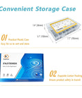 1290 Pcs M3 Metric Screw Assortment Kit with storage case and packaging details