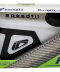 Boxed Hands Free Frame Mounted Bike Water Bottle With Refill Port Aerodynamic Hydration System, white finish visible