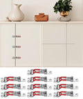 Heavy Duty Draw Latch Set Includes 10 Solid Steel Toggle Locks For Woodworking Cabinets, Garages And Sheds That Grit Your Gear With Easy Grip Handles Youll Love on display