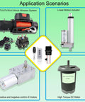 Waterproof Wireless Remote Forward And Reverse Switch For Linear Actuators 5 To 48V DC, ideal for motors and winches application scenarios