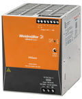 DIN Rail Power Supply 24V DC 20A 480W Switch Mode Industrial PSU One Output Input 85 To 264 VAC Compact Rock Solid 24V Converter For Control Panels And Automation, front view