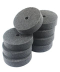 Eight Pack Three Inch Nylon Fiber Buffing Wheels With Three Eighths Inch Arbor For Bench Grinder And Die Grinder Abrasive Buffing And Polishing Wheels That Deliver Smooth Metal Shine And Scratch Free Finishes