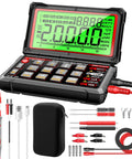 Beast Pro Grade Automotive Multimeter With 20000 Counts, Flip LCD, probes, cables and carrying case