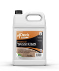 Semi Transparent Outdoor Wood Stain And Sealer In One For Decks Fences And Siding Water Based UV Protection 1 Gallon Natural bottle
