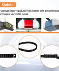 41A5250 Garage Door Opener Belt For 7 Ft High Doors 237 Inch Drive Belt Replacement With LiftMaster Chamberlain Openers