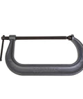 Columbian C Clamp With 12 Inch Opening And Six And A Quarter Inch Throat Delivers 9300 Lbs Clamping Force Drop Forged Regular Duty Design