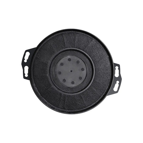 Top view of Charcoal Range Hood Replacement Filters Set For Ductless Ventilation Odor Busting And Smoke Elimination Easy Install with handles