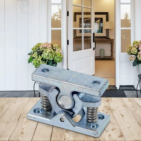 Spring Loaded Door Catch with Double Roller Ball Latch Zinc Alloy Cabinet Closet Drawer Cupboard Hardware 13mm Internal Space