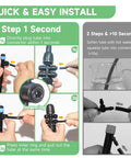 Quick Connect Drip Irrigation Kit 200 Ft With Half Inch And Quarter Inch Tubing, Automatic Garden Watering System installation steps