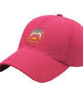 Cool Uncle Club Baseball Cap For Men Like A Dad But Cooler EST 2026 rose red with embroidered logo, breathable fabric