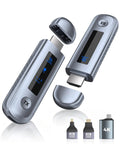 4K Wireless Video Transmitter and Receiver with 4K Input and Output, no cable clutter, 2026 upgraded LED display, plug and play