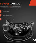 Rear Left Steering Knuckle And Wheel Bearing Hub Assembly For Subaru Forester 2003 2008 Driver Side Rear Disc Brakes Replacement