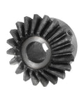 Bevel Gear Set 2M Module 20 Teeth 12mm Shaft Hole 1 To 1 Ratio 90 Degree Right Angle Pinion Gear 45 Steel With 4mm Keyway