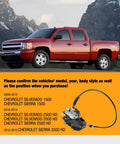 Chevrolet Silverado with Power Door Lock Latch Actuator With Cable Front Left Driver Side for Silverado 1500 2500HD 3500HD