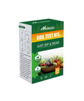 2 In 1 Soil pH Test Kit With Nitrogen Strips, 50 Count box, for home gardens, lawns, vegetables, showing test instructions on the side.