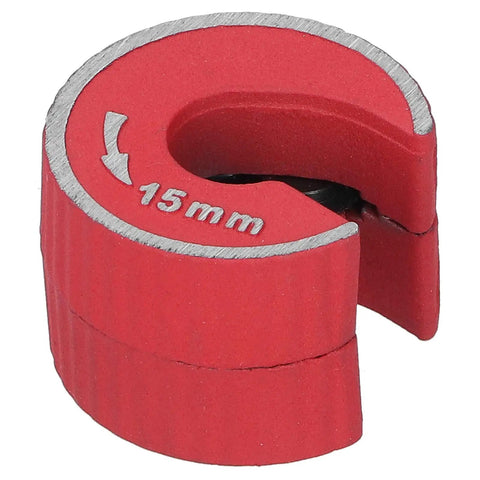 15mm Pipe Cutter Zinc Alloy Mini Tube Cutter With Replaceable Wheel For One Hand Use Pro Grade Compact Round Copper Tube Cutting Tool