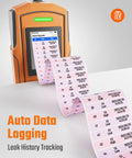 PT-990 Rechargeable Gas Leak Detector With 11 Inch Probe Detects 0 To 10,000 Ppm Data Logging Three Alarm Modes with history tracking