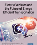 Book cover: Electric Vehicles and the Future of Energy Efficient Transportation; purple EV charging graphic.