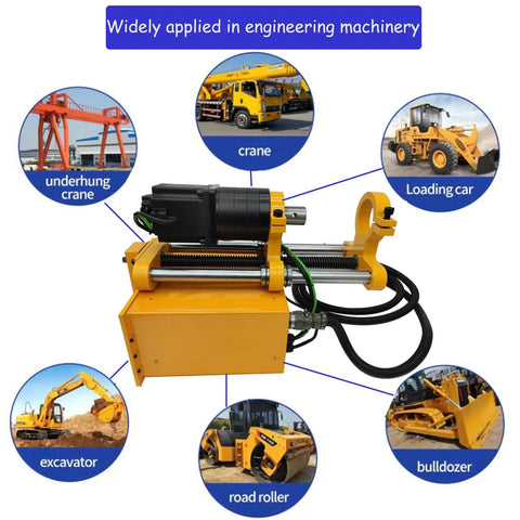 Pro Grade Portable Line Boring Machine For Excavators, heavy-duty drill kit for engineering machinery applications.