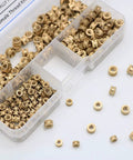 Brass Heat Set Threaded Inserts Kit M3 M4 M5 Knurled Female Threads For Plastic And 3D Printing Components, 300 Pcs Assortment