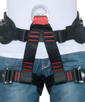 Outdoor Tree Climbing Safety Belt Harness Heavy Duty Nylon Webbing With High Tensile Stitching 300 Kg Capacity CE