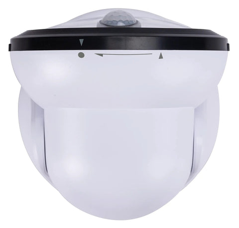 Three Pack Lit 600 Lumen Battery Powered LED Porch Light with 16 SMD LEDs, 100 Degree Motion Sensor, white view