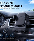 Road Ready Car Phone Mount For Tesla Cybertruck Model 3 Model S With Smooth Operator One Hand Twist And 360 Rotating Air Vent Stand