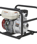 Heavy Duty 2 Inch Semi Trash Pump Moving 10010 Gph Fluid And 5/8 Inch Solids with durable cast iron and sturdy frame.