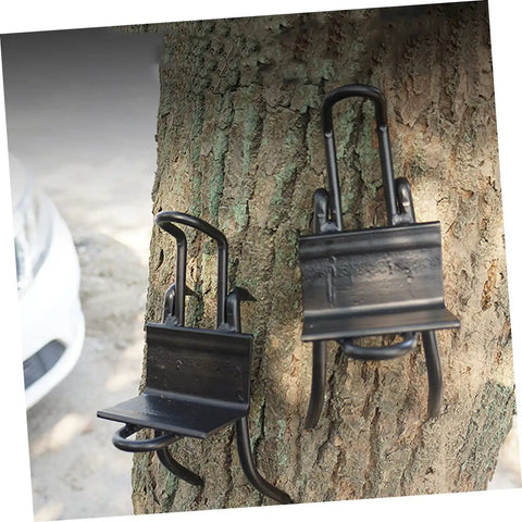Pro Grade Tree Climbing Gear With Steel Gaffs And Non Slip Ankle Buckles For Arborists And Outdoor Adventurers Steady Ascent Spikes