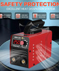 Compact Stick Welder Kit For Beginners 110V 250A Arc MMA Portable Welding Machine with safety protection features