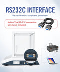 Pro Grade Digital Lab Scale With Windshield 500 G Capacity 0.001 G Precision Analytical Balance For Labs And Jewelry RS232 Interface