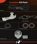 Beefed Up Engine Timing Belt Kit With Water Pump For 3.3L V6 Nissan Frontier 1999-2004 components overview.