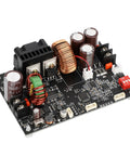 Knockout Durability DC Buck Converter With Crisp Digital Meter, showing copper coils and capacitors for tight rig setups.