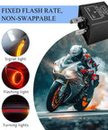 Universal 3 Pin CF13 Flasher Relay For Turn Signals And 12V LED Blinkers Easy Plug And Play Replacement, motorcycle and light examples