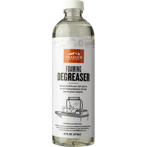 Heavy Duty Grill Cleaning Kit with exterior detailing spray and foaming degreaser for grills, smokers, ovens, and griddles.