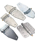 Heavy Duty Stainless Steel Container Door Hinge Built Like A Tank For Rugged Industrial Job Sites And Cargo Trailers Rust Proof Shop Ready Mounting Hardware set of five hinges