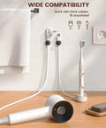 Go To Rotatable Cord Organizer 360 Degree Cable Clips Adhesive Wire Holder For Desk holding cables on wall