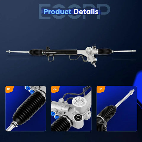 Toyota Sienna 3.0L Hydraulic Power Steering Rack And Pinion Assembly Replacement For 1998 1999 2000 2001 2002 2003 Fits OE 26-1615
