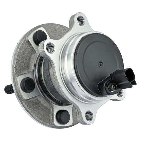 Pair Rear Wheel Bearing And Hub Assemblies For Ford Focus 2012 2013 2014 2015 2016 2017 2018 Without Active Park Assist