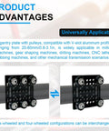 Product advantages of Two Pack 2040 V Slot Gantry Plates Assembled For 2040 V Slot T Slot Aluminum Extrusion 3D Printer Accessories Upgrade
