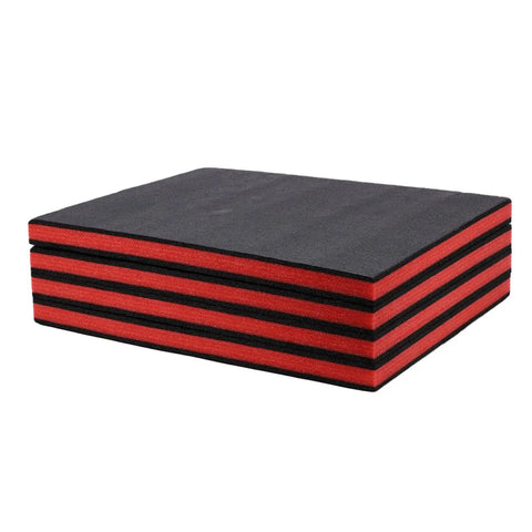 Stacked Cuttable Polyethylene Tool Box Shadow Sheet With Customizable Foam Padding For Easy Tool Storage Organization And Rugged Shock Protection