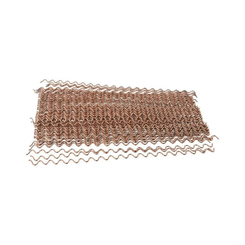 Wave Welding Wire Stud Set For Dent Repair, Copper Coated Steel Electrodes 2mm Thick, 100 Pcs Spot Welders Consumables For Dent Pulling, Quick Attachment To Car Panels, Pro Grade Workshop Welding Supplies, 2mm wave studs stacked