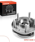 Front Wheel Bearing And Hub Assembly For Five Lug Jeep Wrangler 2018 Through 2024 And Gladiator 2020 Through 2024 display