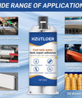 Instant Fuel And Water Tank Repair Adhesive Kit 85g Waterproof High Temp Bond For Cars Motorcycles Trucks And Solar Heaters
