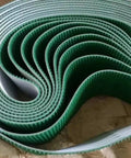 Industrial Drum Conveyor Belt For Assembly Lines, Heavy Duty Flat Belt For Commercial Production, 5mm Thick PVC Material