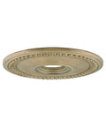 Wingate Ceiling Medallion Hand Painted Antique Silver Leaf 1.5H By 20Dia Transitional Ceiling Decor with classic design.