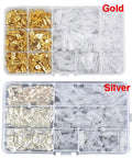 Gold Plated Insulated Spade Connectors 600 Piece Set Kit Male Female Wire Terminals 2.8mm 4.8mm 6.3mm Sizes For Automotive Electrical Wiring And Home Repair Projects These Bad Boys Hold Fast And Tight So Connections Stay Locking And Super Secure Forever. gold and silver terminal kit in plastic organizer